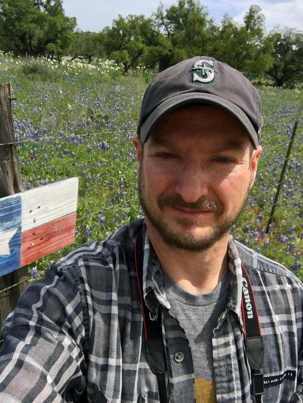 Seth with Bluebonnets